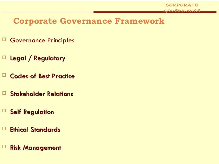 corporate legal framework pdf